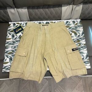 Lacoste Light Tan Cargo Shorts